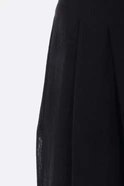 Women YEHUAFAN wide-leg trousers in canvas
