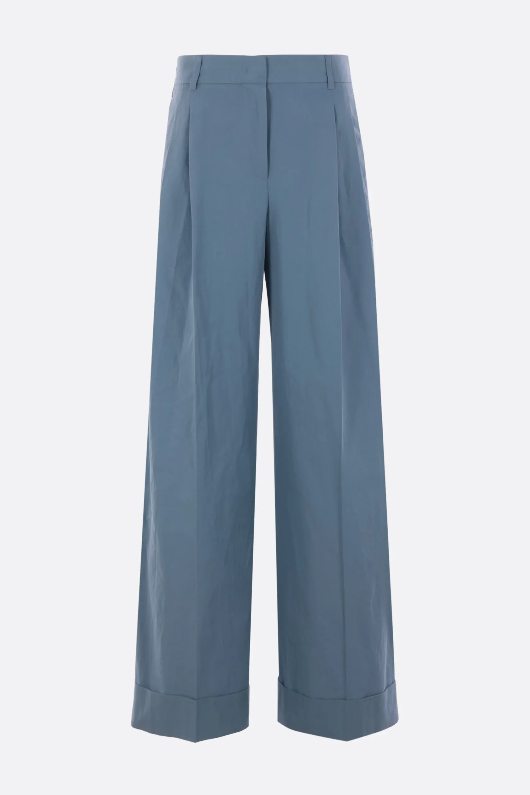 Women ALBERTO BIANI wide-leg trousers in cotton