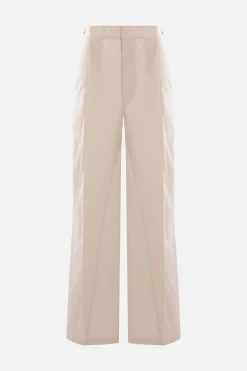 Women MAISON MARGIELA wide-leg trousers in cotton blend