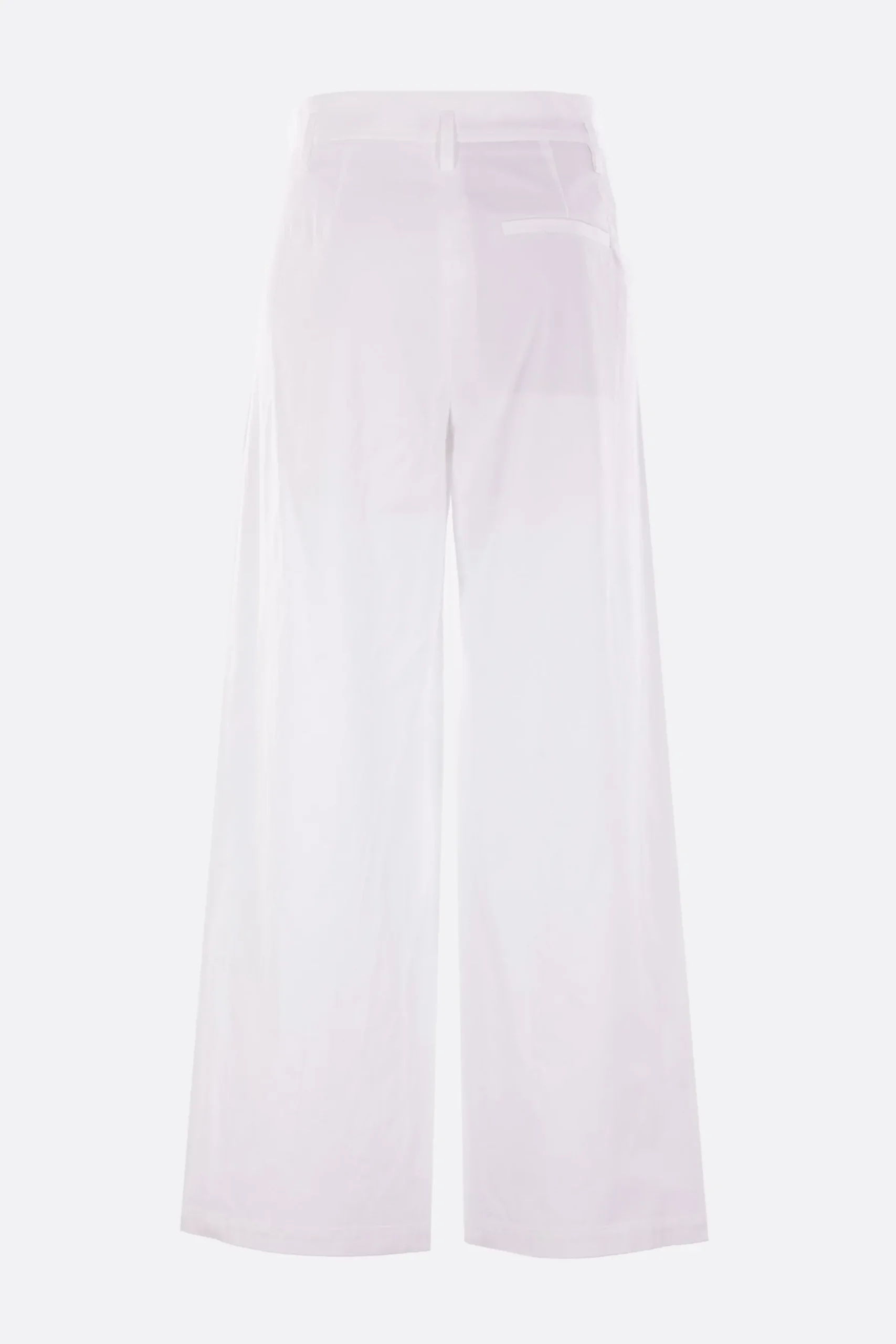 Women ALBERTO BIANI wide-leg trousers in cotton
