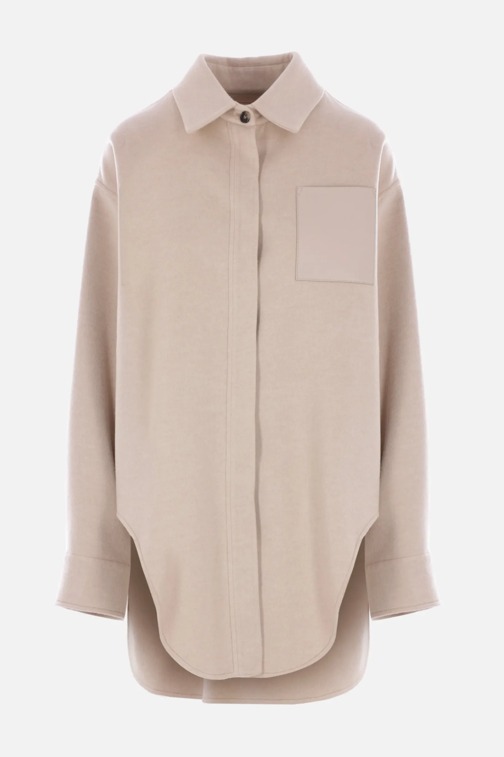 Women LOEWE wool and cashmere overshirt