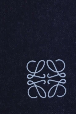 Women LOEWE wool and cashmere reversible scarf