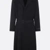 MM6 wool and cotton trench coat