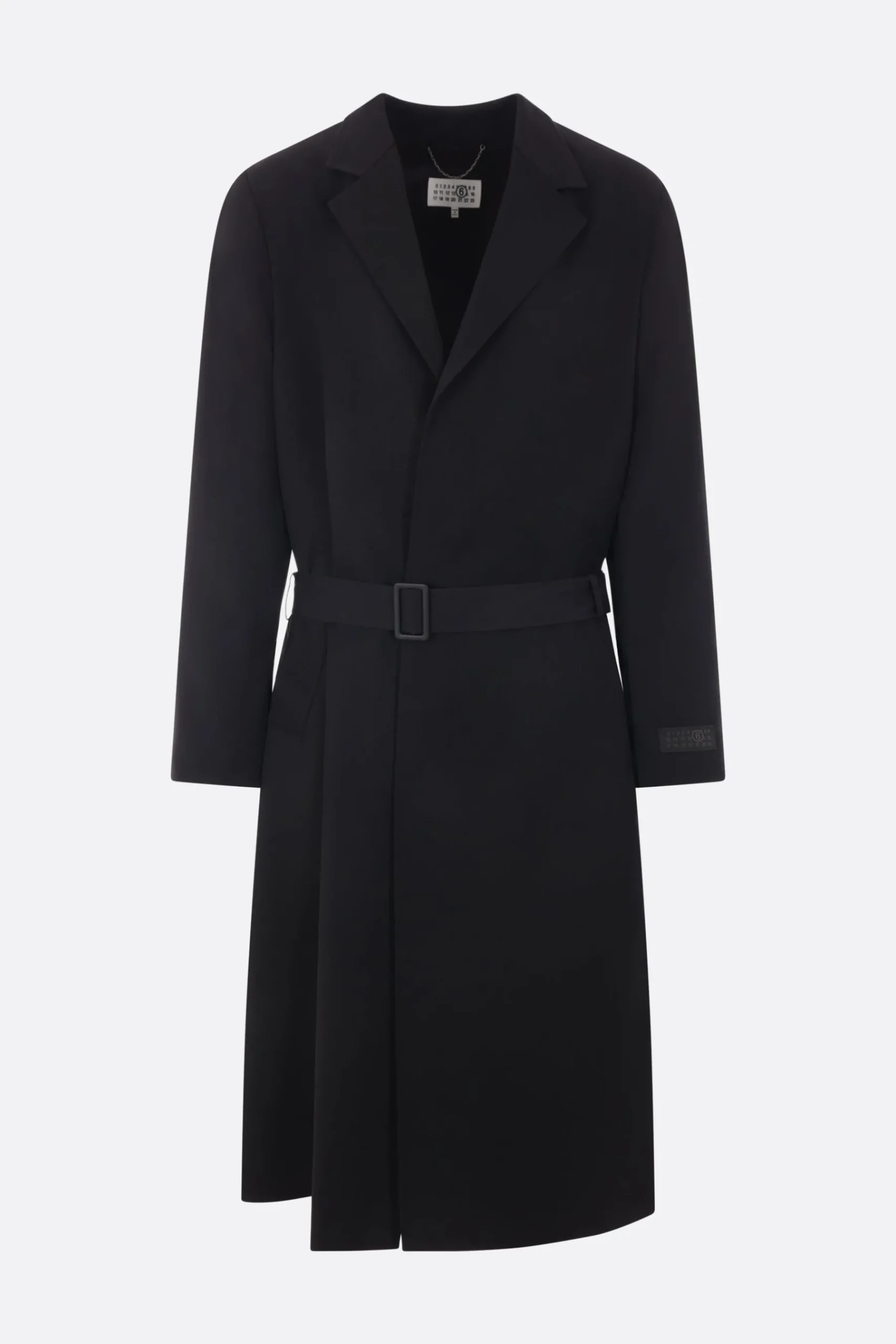 MM6 wool and cotton trench coat