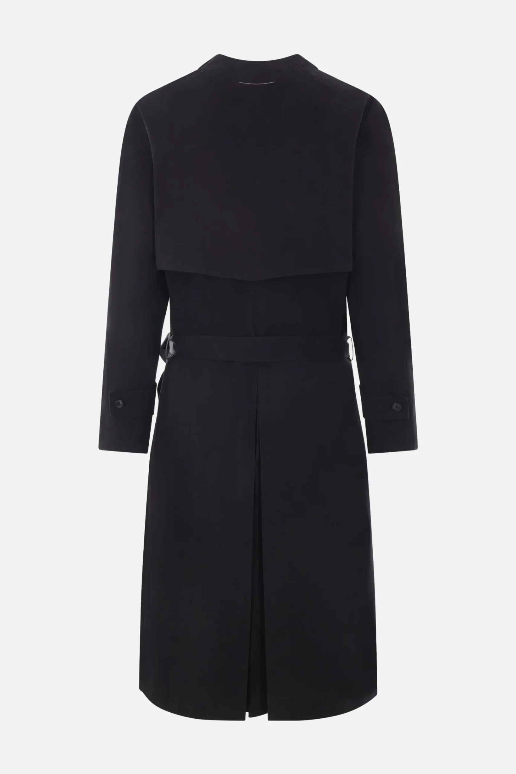 MM6 wool and cotton trench coat