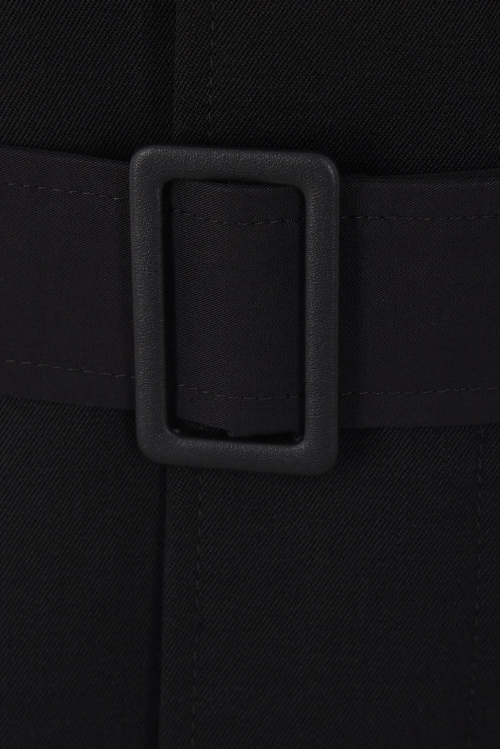 MM6 wool and cotton trench coat
