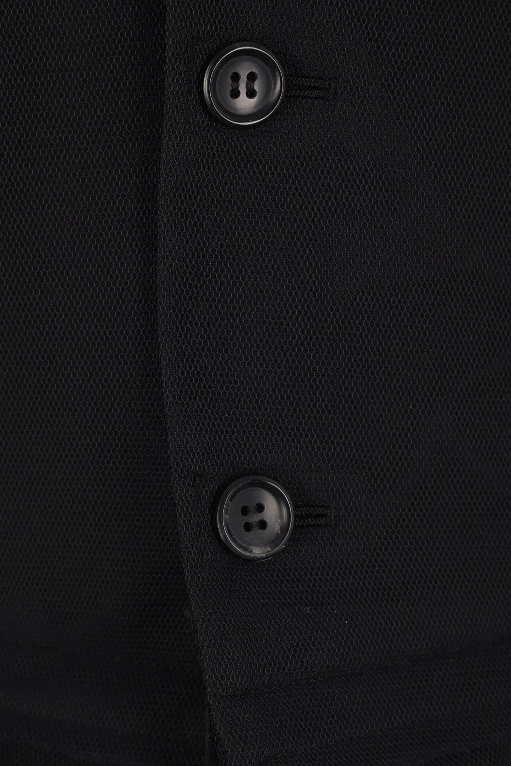 Women COMME DES GARÇONS wool and mesh jacket with destructured hem