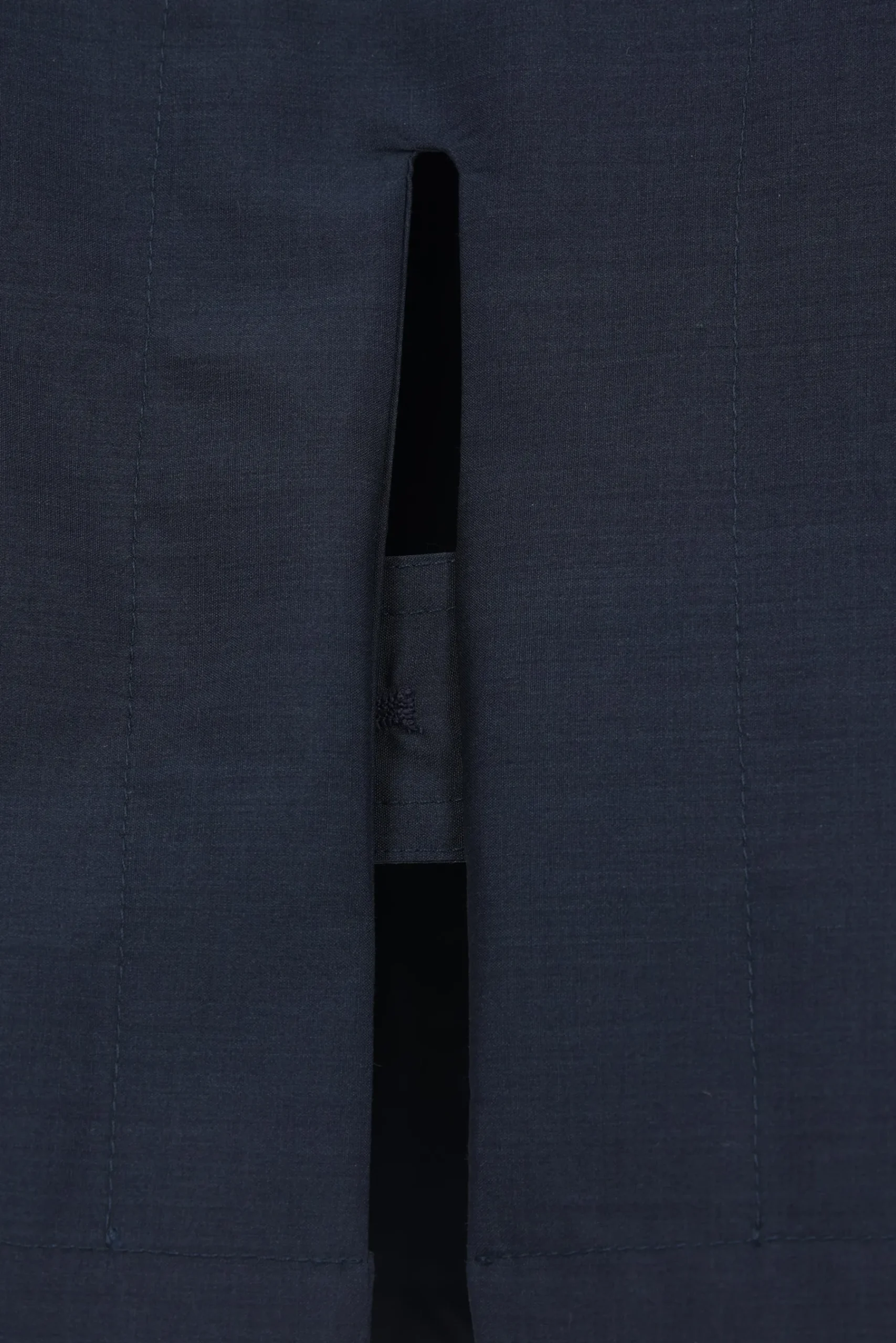 META CAMPANIA COLLECTIVE wool and silk parka coat