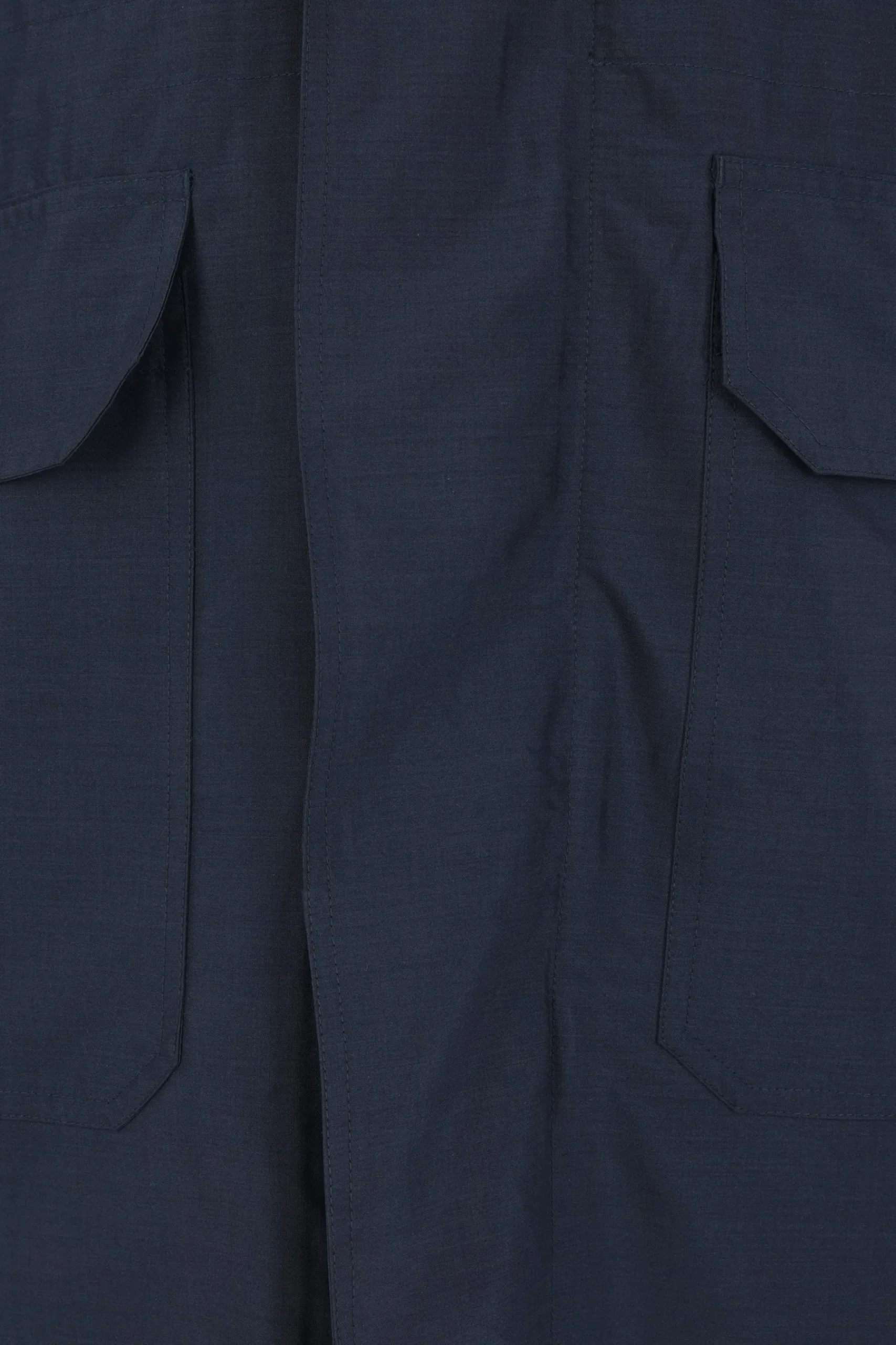 META CAMPANIA COLLECTIVE wool and silk parka coat
