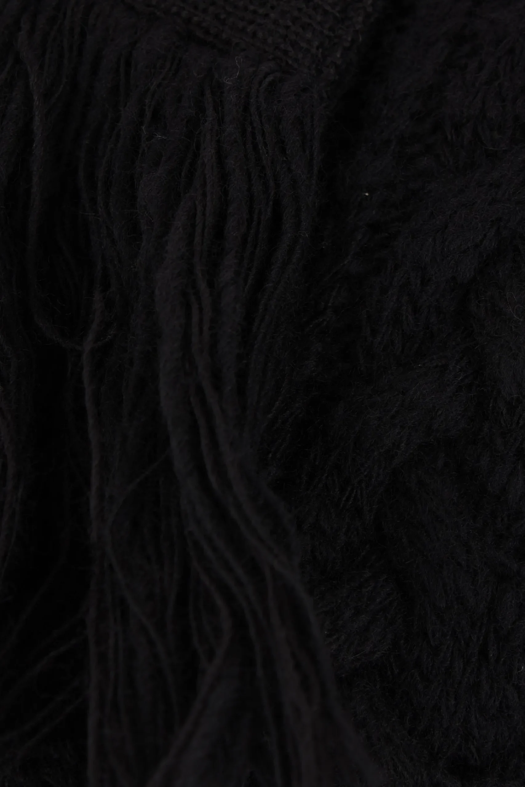Women Y'S wool asymmetric cardigan