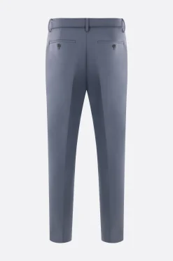 SACAI wool blend trousers with belt