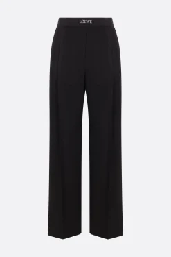 Women LOEWE wool darted trousers