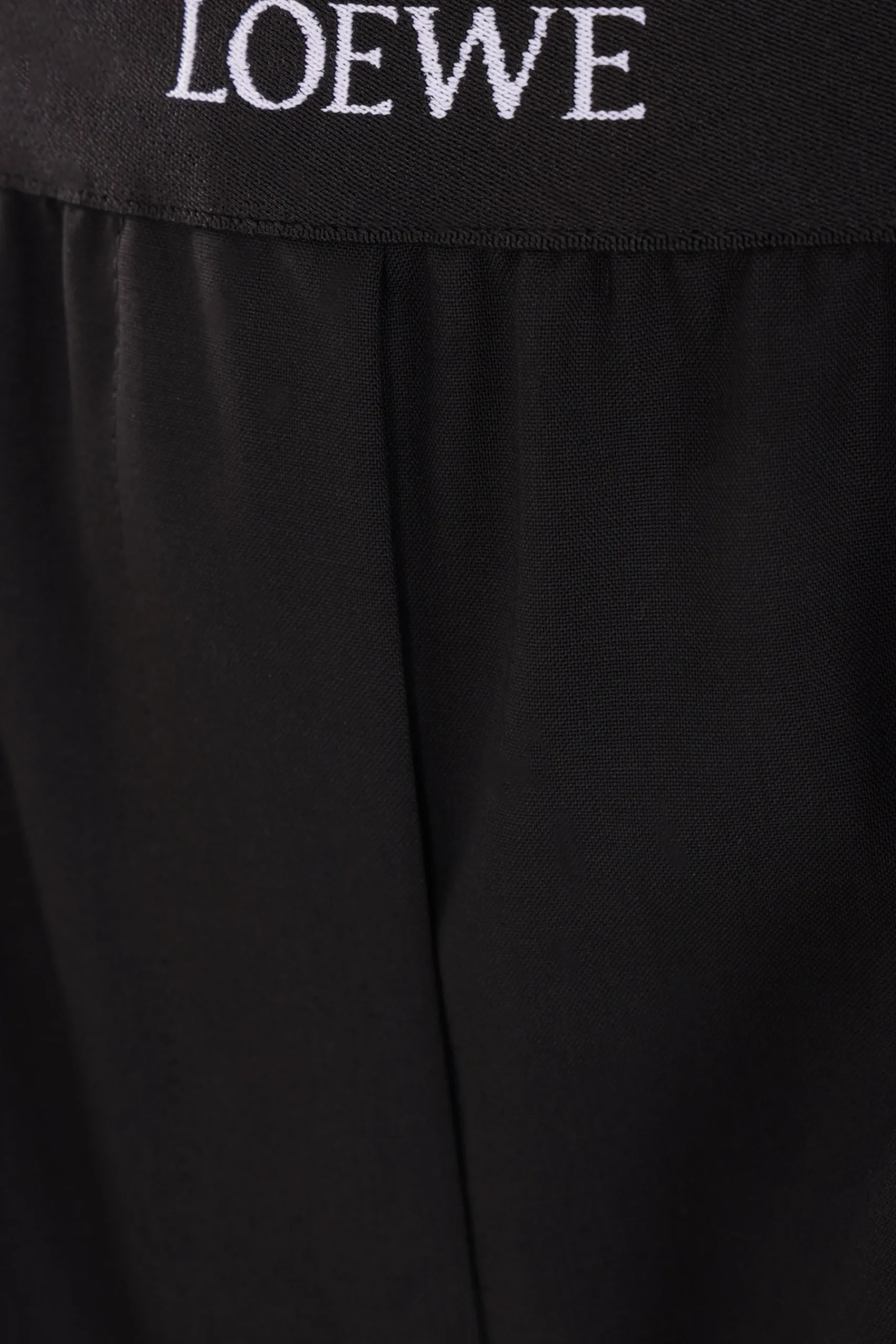 Women LOEWE wool darted trousers