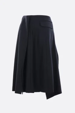 Women NOIR KEI NINOMIYA wool deconstructed skirt