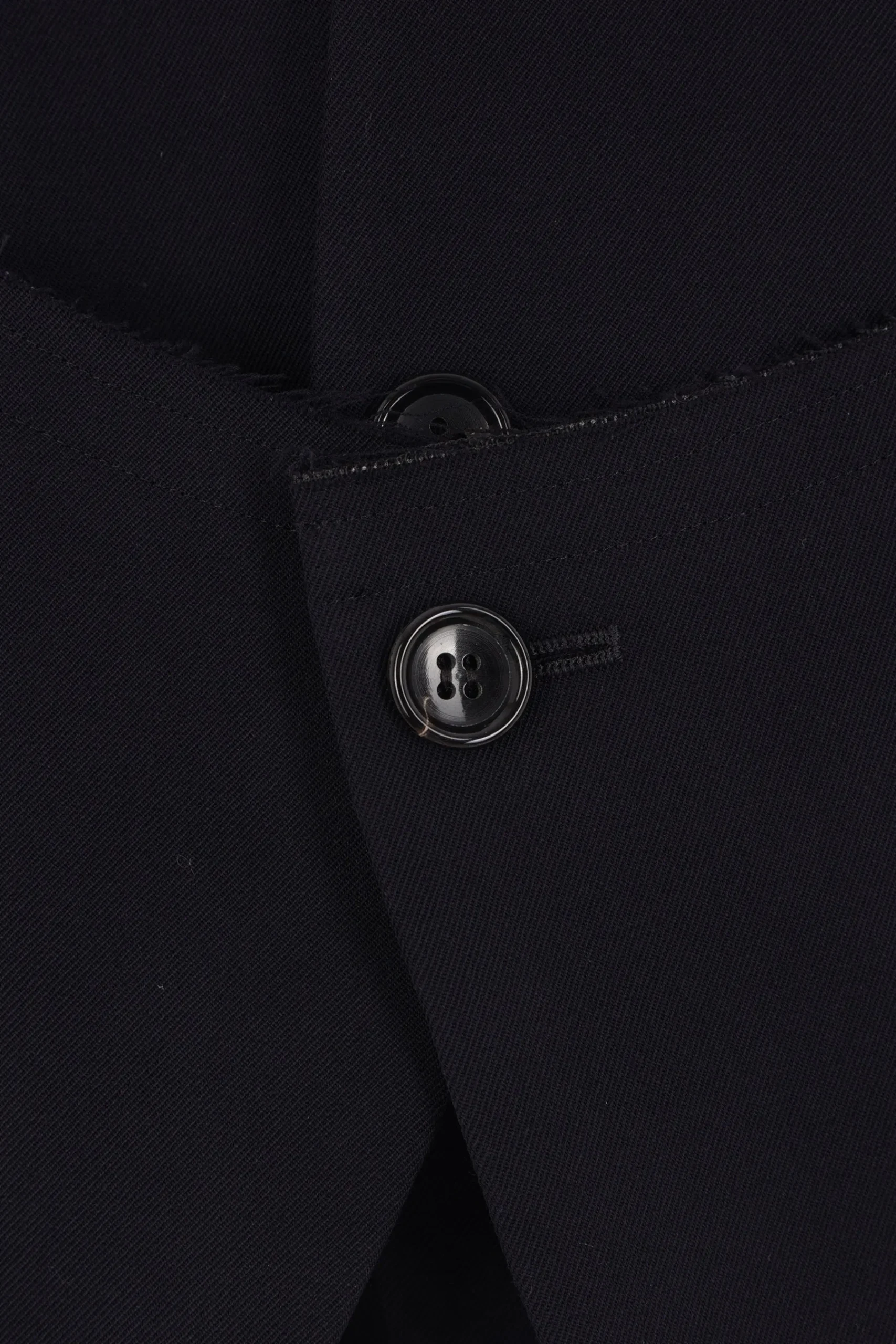 Women COMME DES GARÇONS COMME des GARÇONS wool jacket with destructured hem