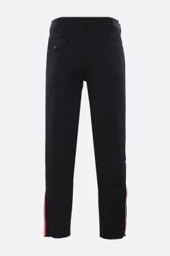 COMME DES GARÇONS HOMME PLUS wool trousers with zippers