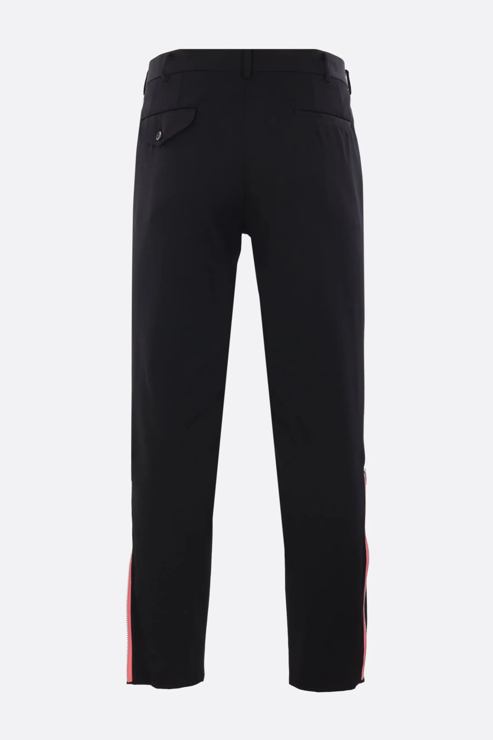 COMME DES GARÇONS HOMME PLUS wool trousers with zippers