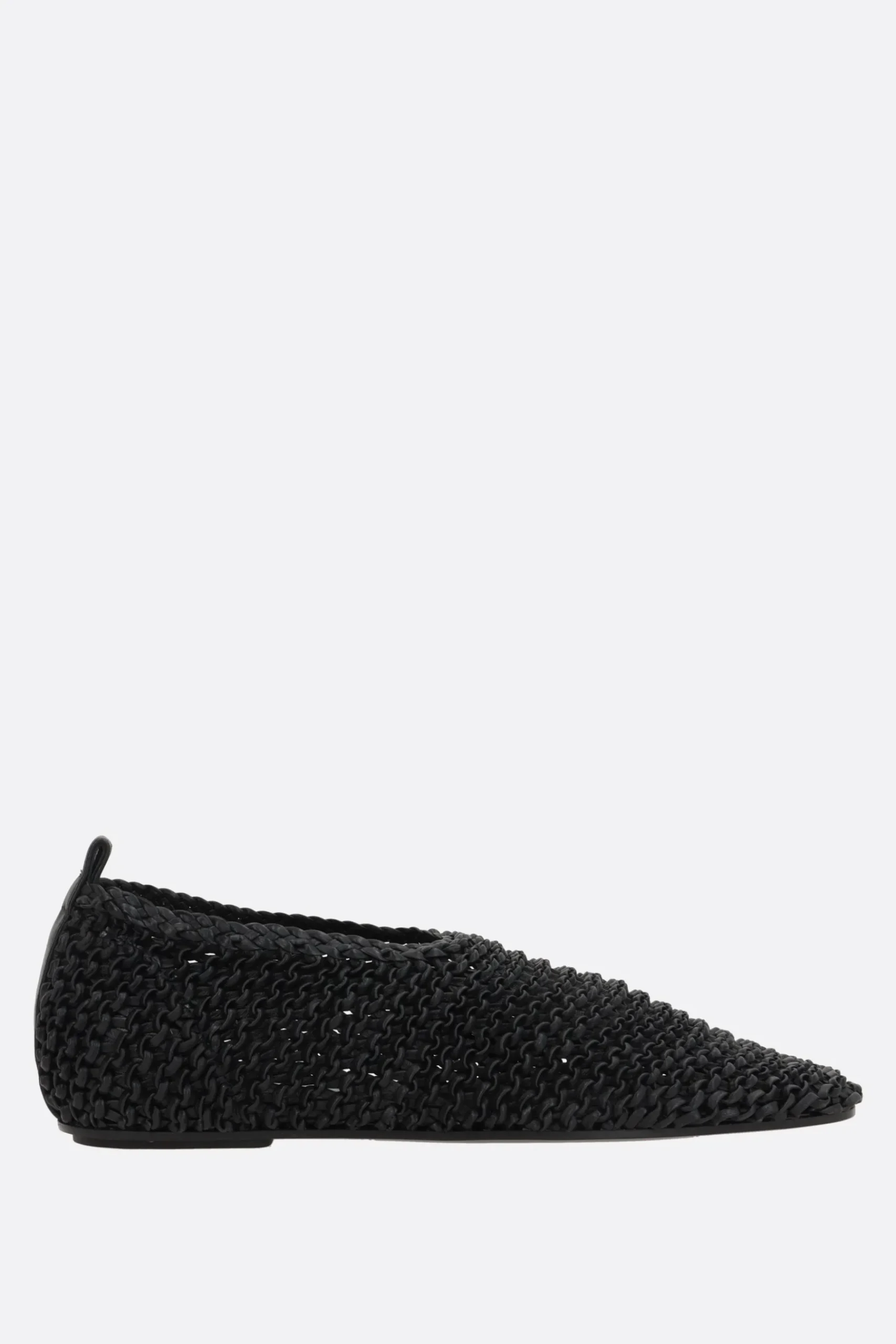 Women TOTEME woven nappa ballerinas