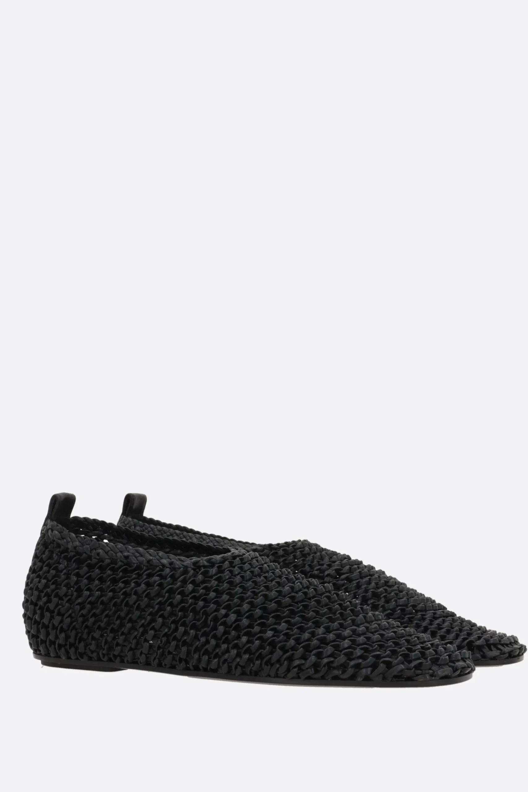 Women TOTEME woven nappa ballerinas