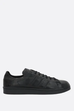 Women Y-3 Superstar smooth leather sneakers