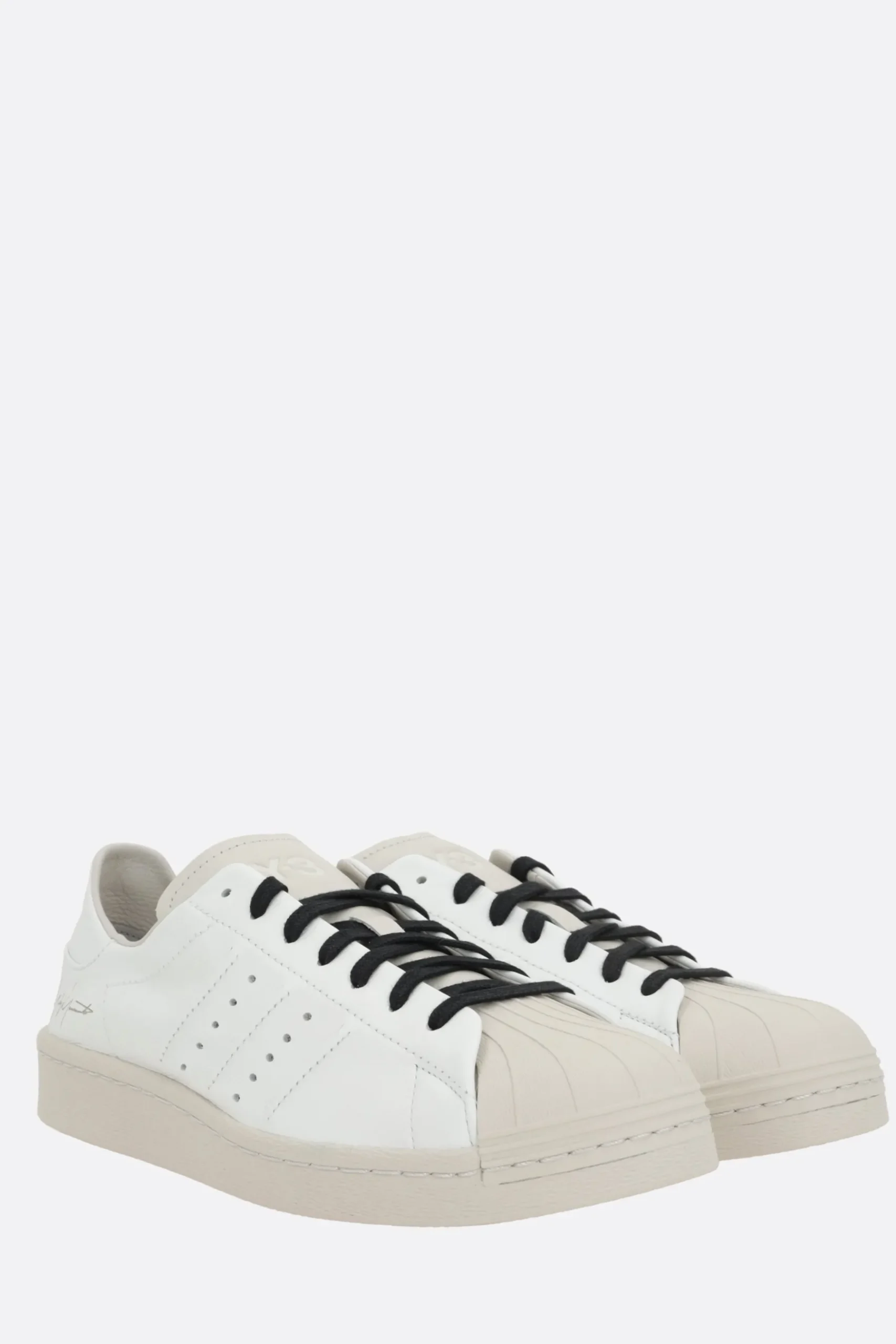 Y-3 Superstar sneakers in smooth leather