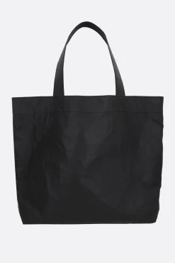 Y-3 tote bag in crinkled leather