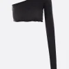Women RICK OWENS Ziggy jersey one-shoulder top