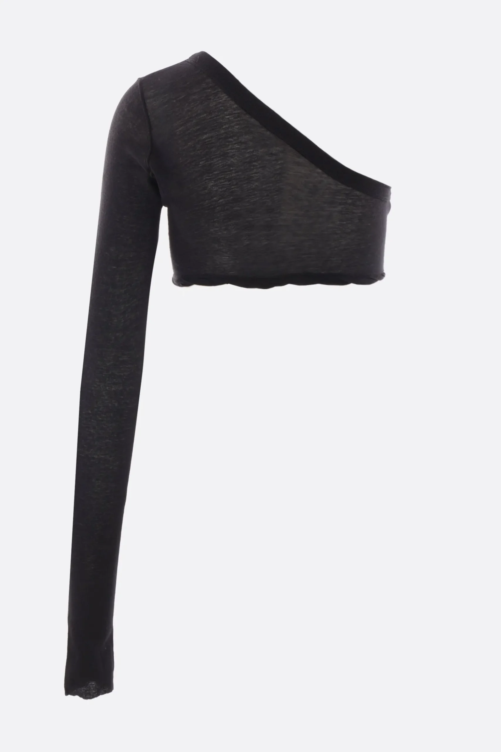 Women RICK OWENS Ziggy jersey one-shoulder top
